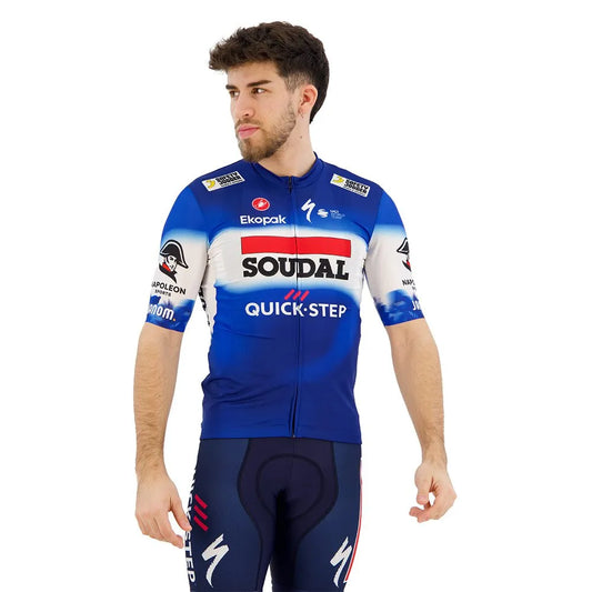 Castelli Competizione 3 Soudal Quick-Step 2024 short sleeve jersey