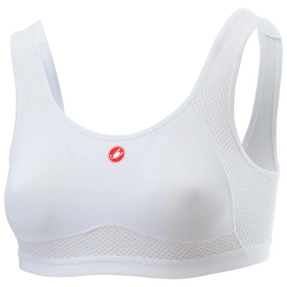 Castelli Rosso Corsa Medium Impact Sports Bra