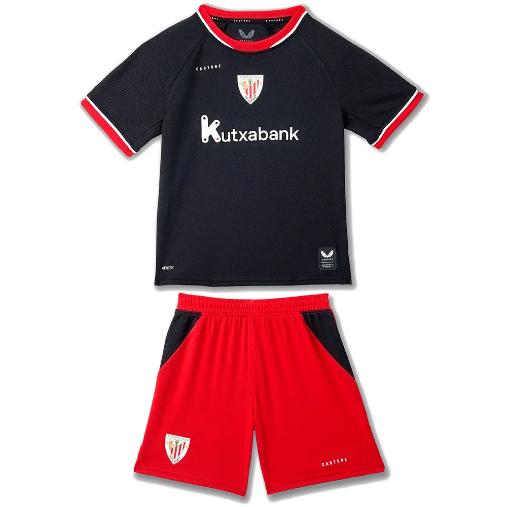 Castore Athletic Club Bilbao 26/27 Away short sleeve Junior Set