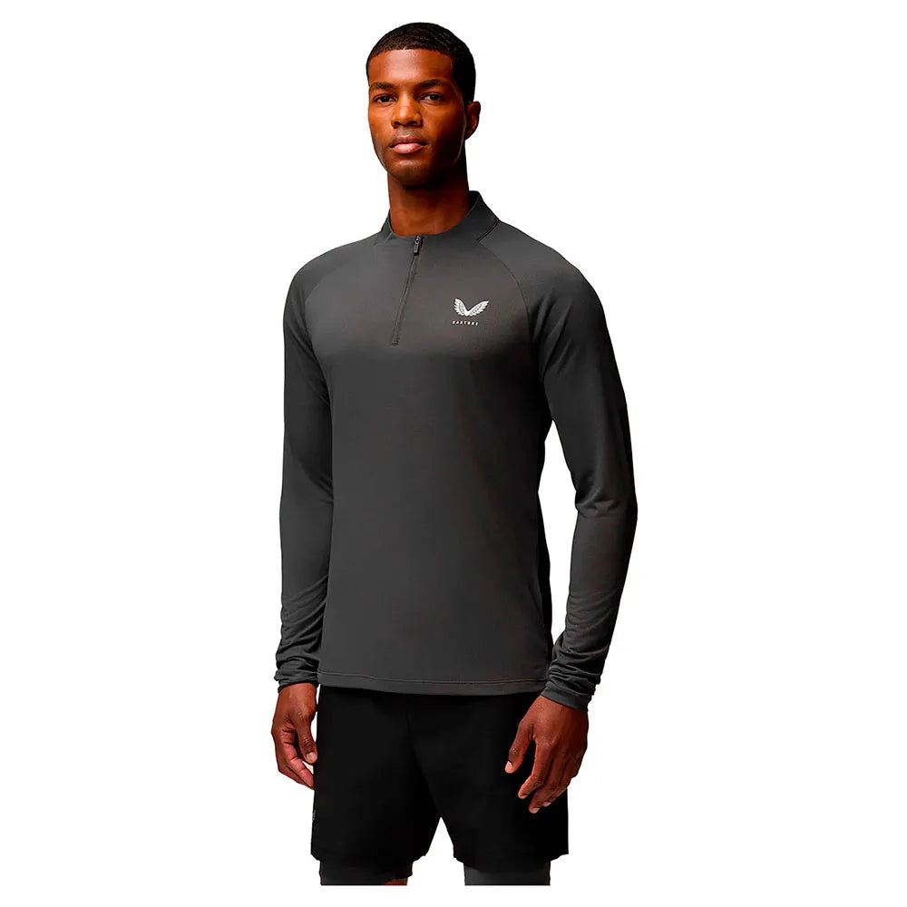 Castore Flow Breathable half zip long sleeve T-shirt