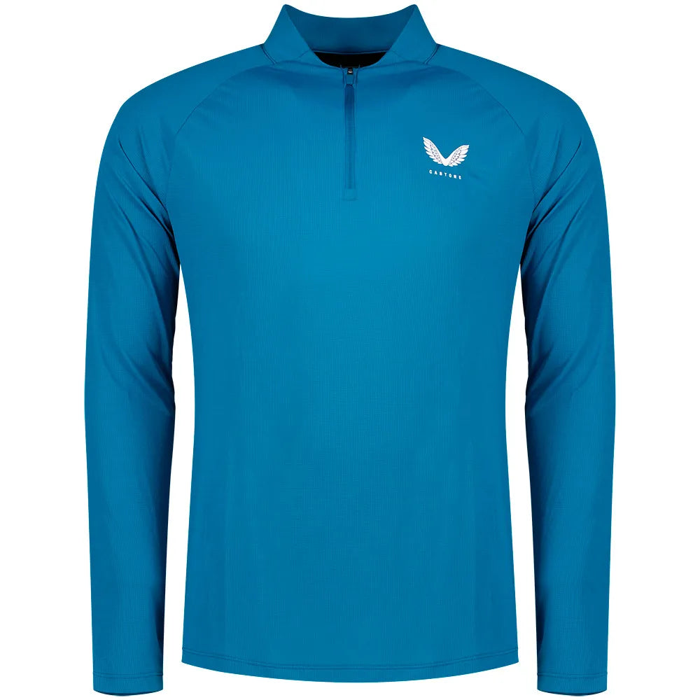 Castore Flow Breathable half zip long sleeve T-shirt