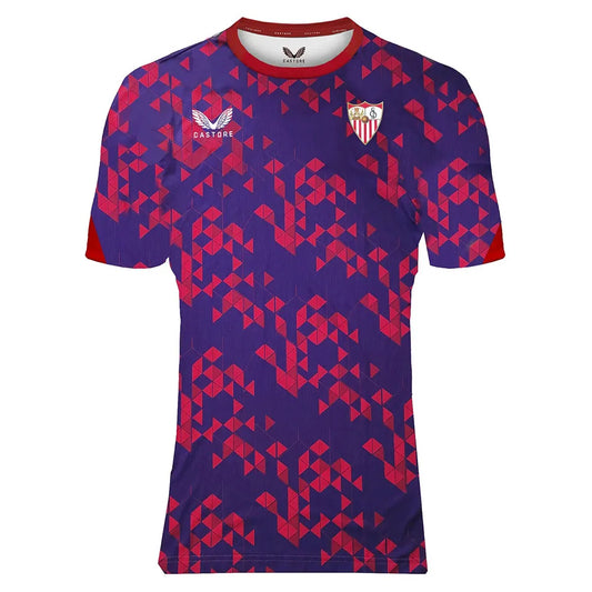 Castore Sevilla FC 24/25 pre match short sleeve T-shirt