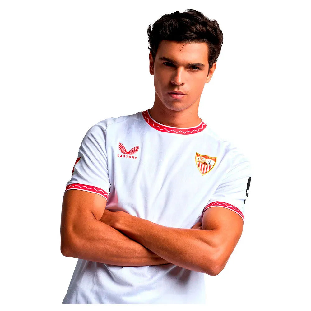 Castore Sevilla FC 24/25 Replica home short sleeve T-shirt