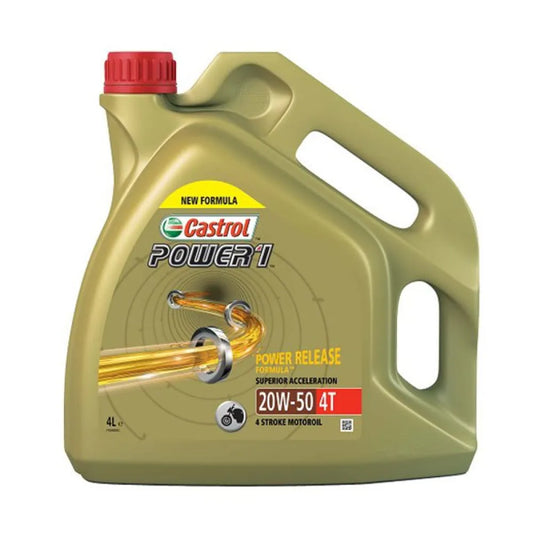 Castrol Power1 4T 20W-50 motor oil 4L