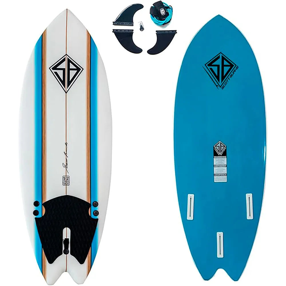 Cbc Scott Burke Fish 5´2´´ surfboard