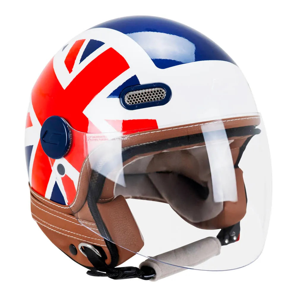 Cgm 191K PIX UK Long Screen open face helmet