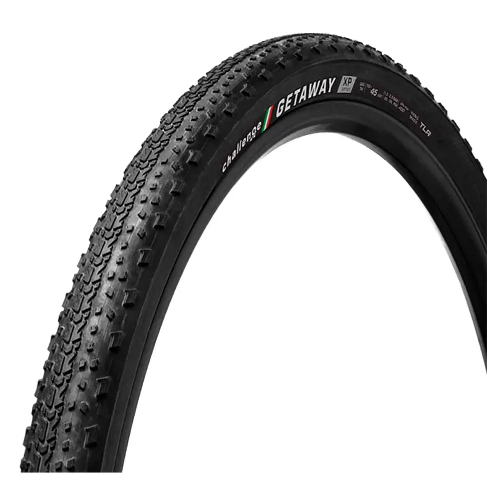 Challenge Getaway XP Handmade 260 TPI SuperPolyester Tubeless 700C x 45 gravel tyre