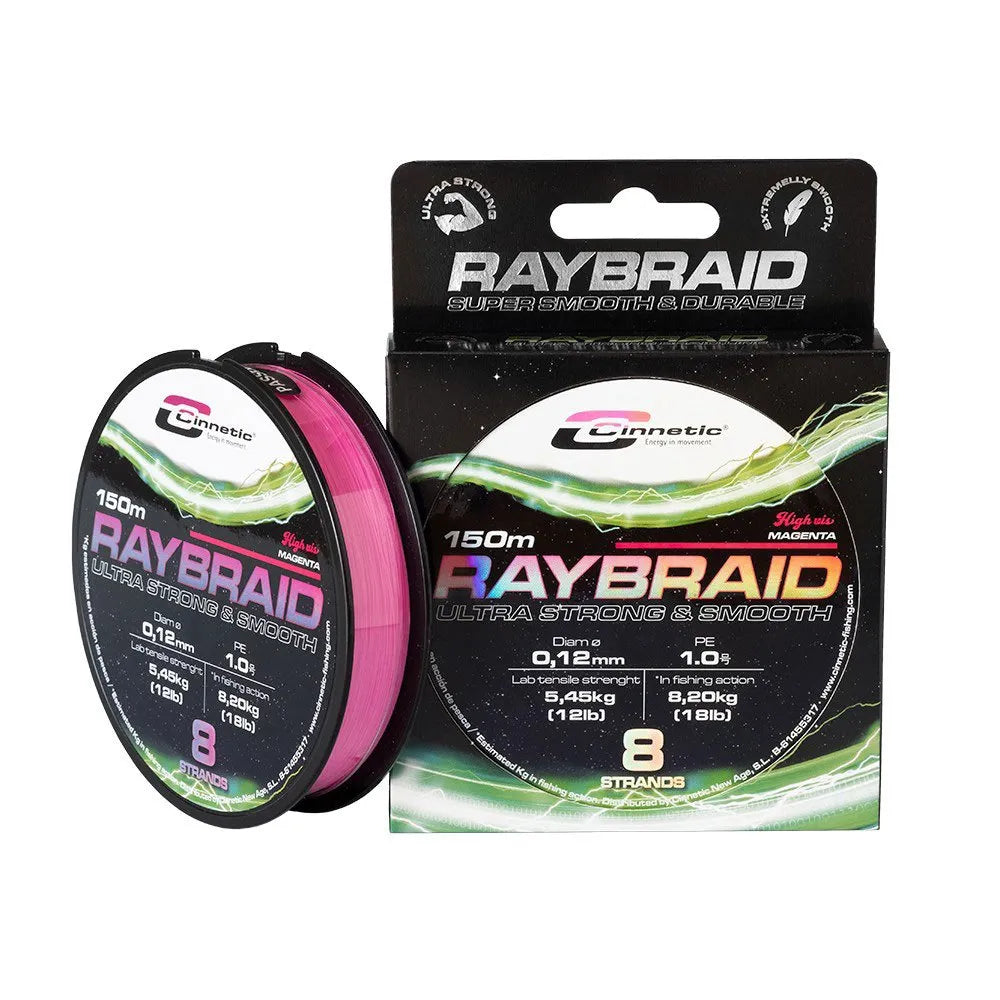 Cinnetic Raybraid braided line 200 m