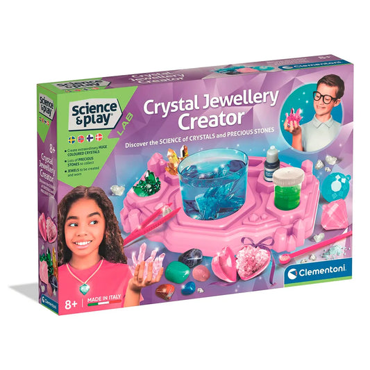 Clementoni Crystal Jewels Lab I-78398 Educational Toy