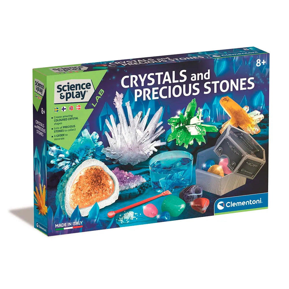 Clementoni Crystals and Precious Stones I-78825 Educational Toy