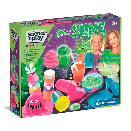 Clementoni Fluo Slime I-78396 plasticine