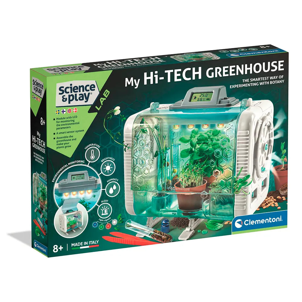 Clementoni Technological Greenhouse I-78846 Educational Toy