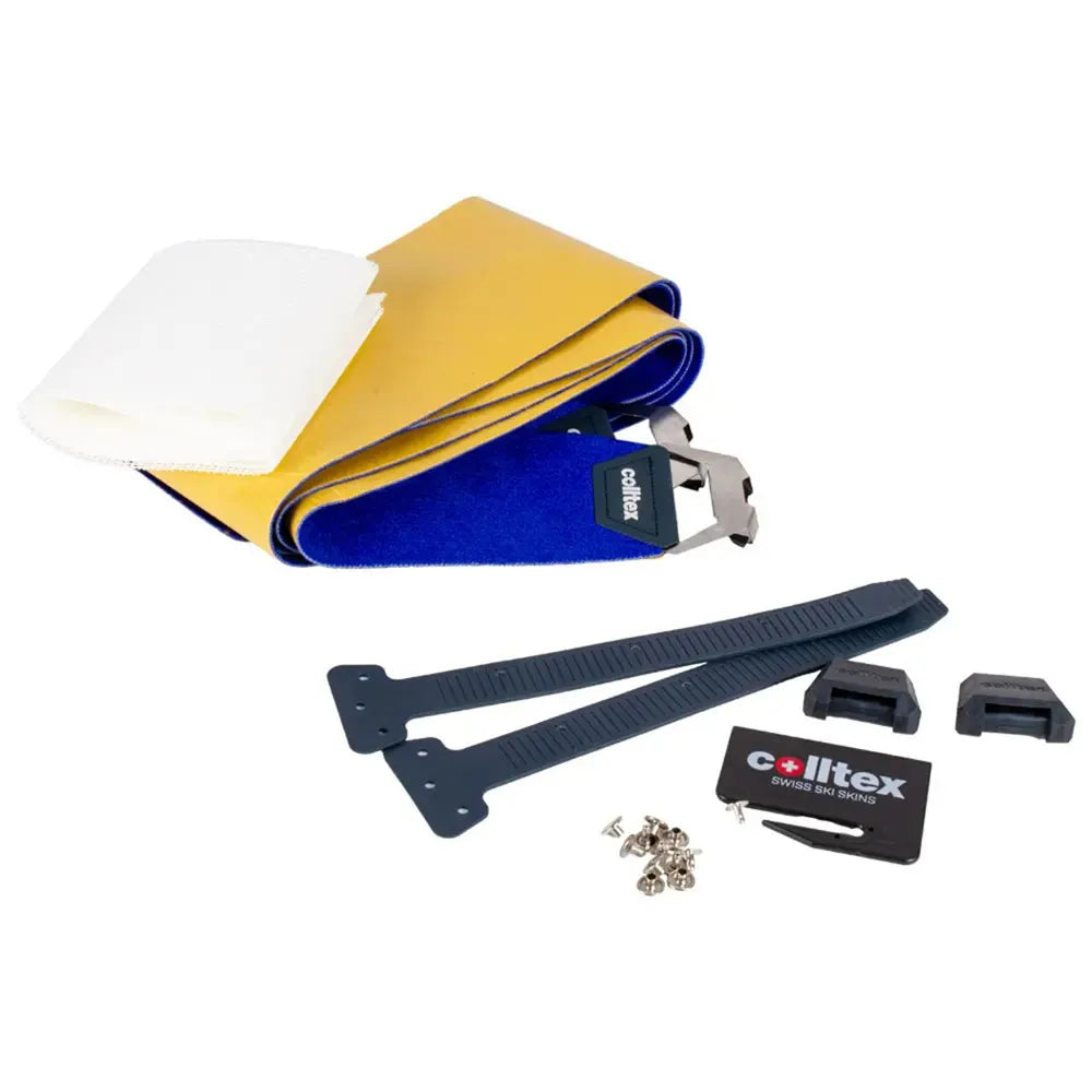 Colltex Sets to cut down todi mix 130mm buckle hexagon + camlock to be mounted-up 195 ski skins