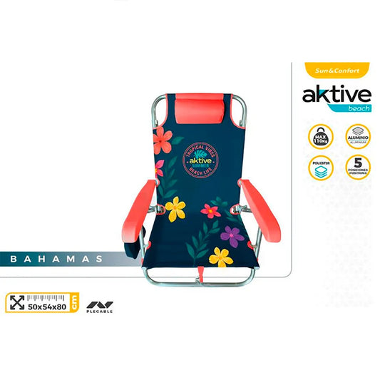 Colorbaby Folding Beach Chair 63x57 cm