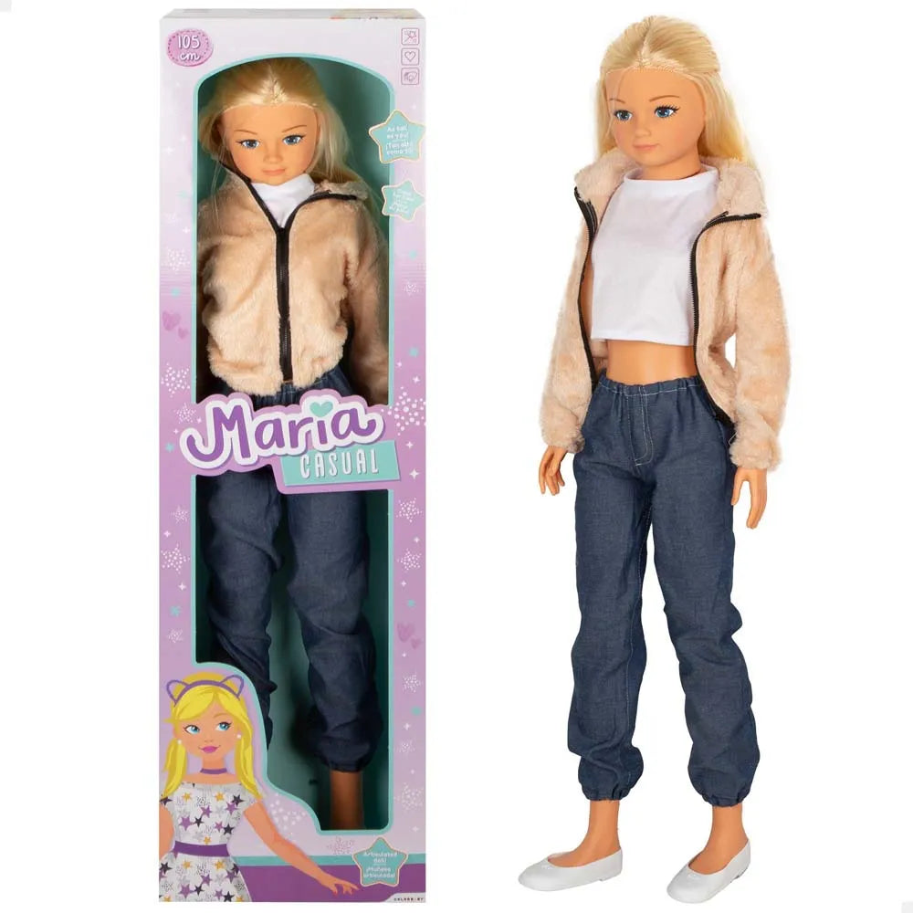 Colorbaby Maria 105cm-Denim doll