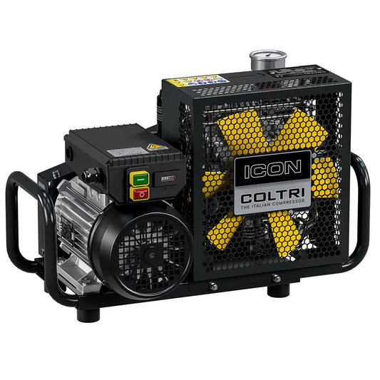 Coltri Icon LSE 100 EM Single-Phase 230V 50Hz 232 Bar compressor