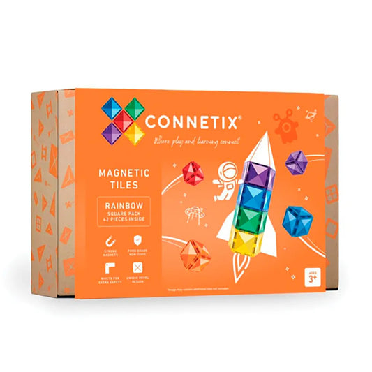 Connetix Rainbow Square Pack Construction Game
