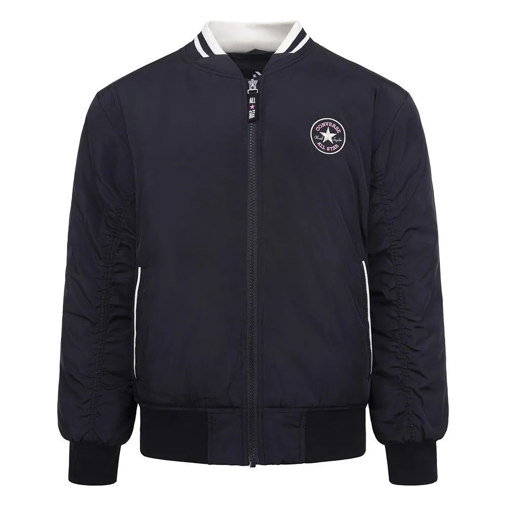Converse kids Ruching Bomber jacket