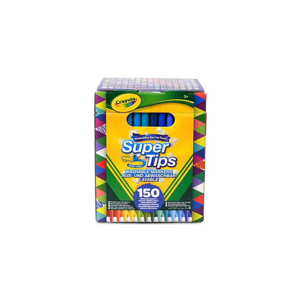 Crayola Washable Super Tip Markers 18x14.8x13.5 cm 150 units