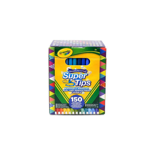Crayola Washable Super Tip Markers 18x14.8x13.5 cm 150 units