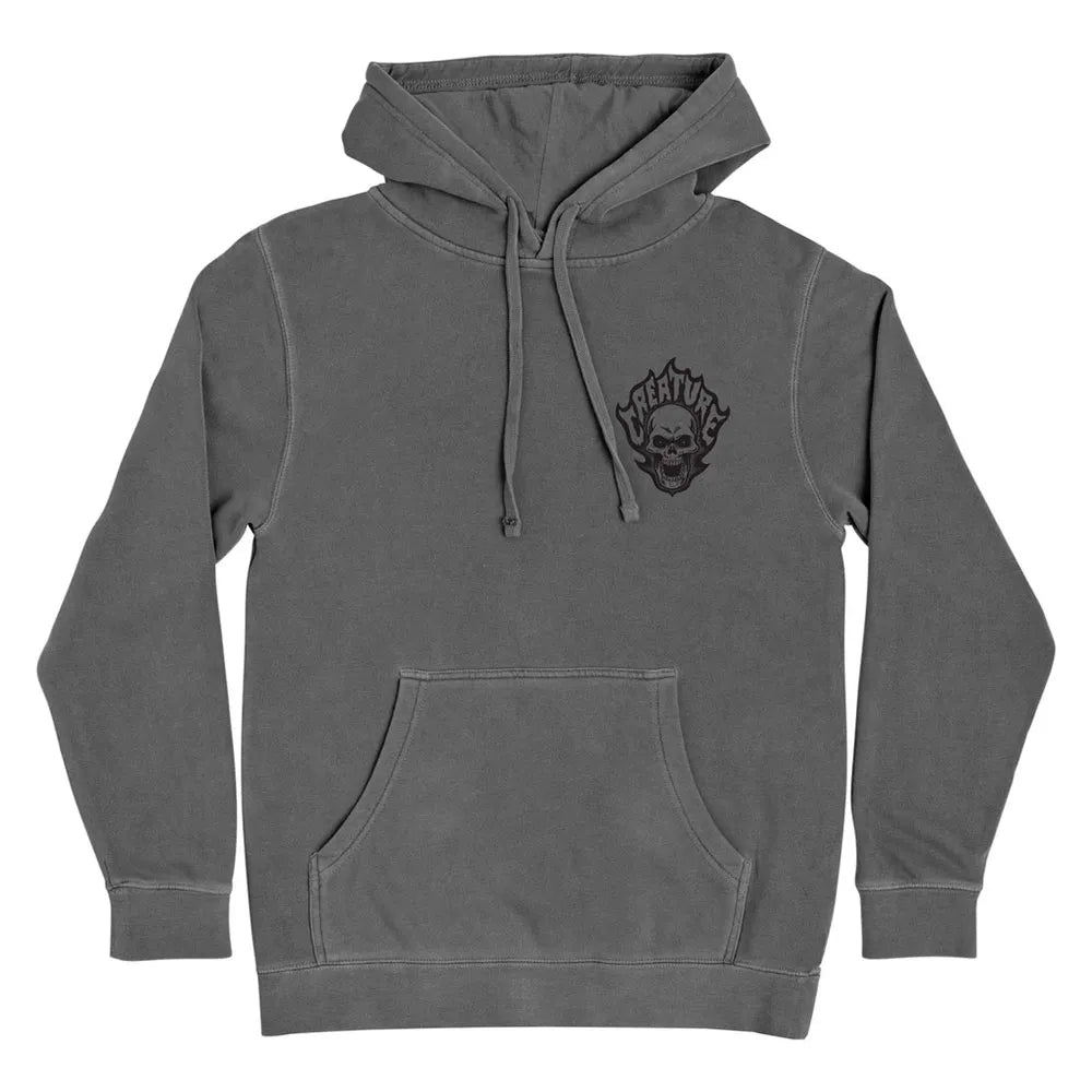 Creature Bonehead flame hoodie