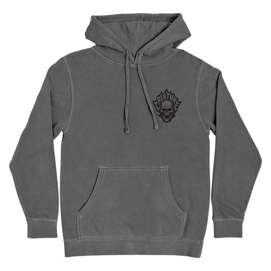 Creature Bonehead flame hoodie