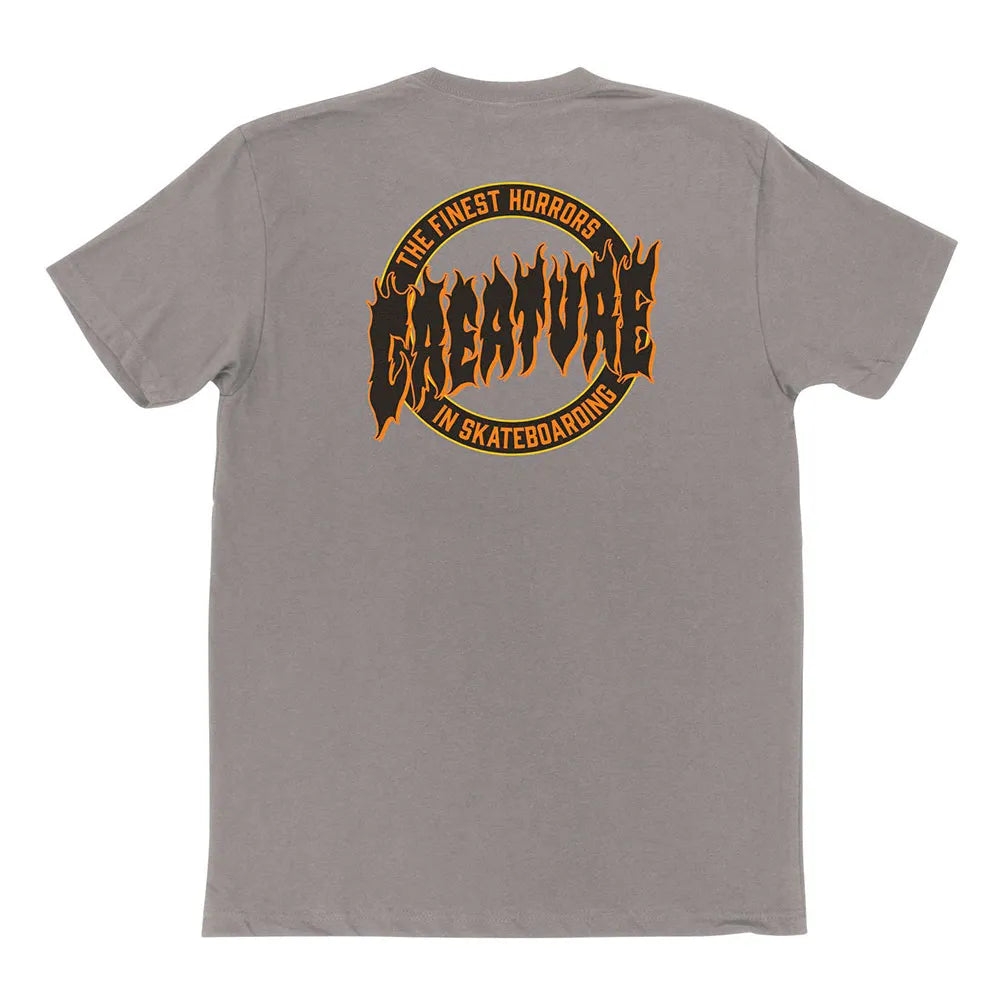 Creature Finest flame short sleeve T-shirt