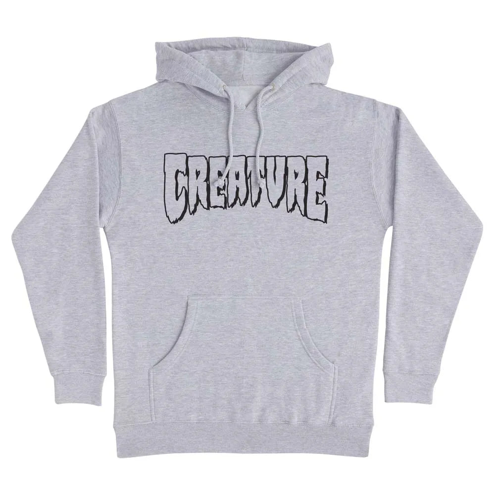 Creature Logo outline hoodie