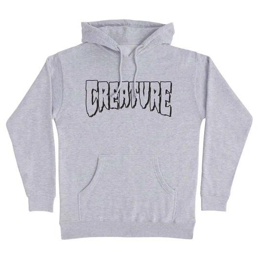Creature Logo outline hoodie