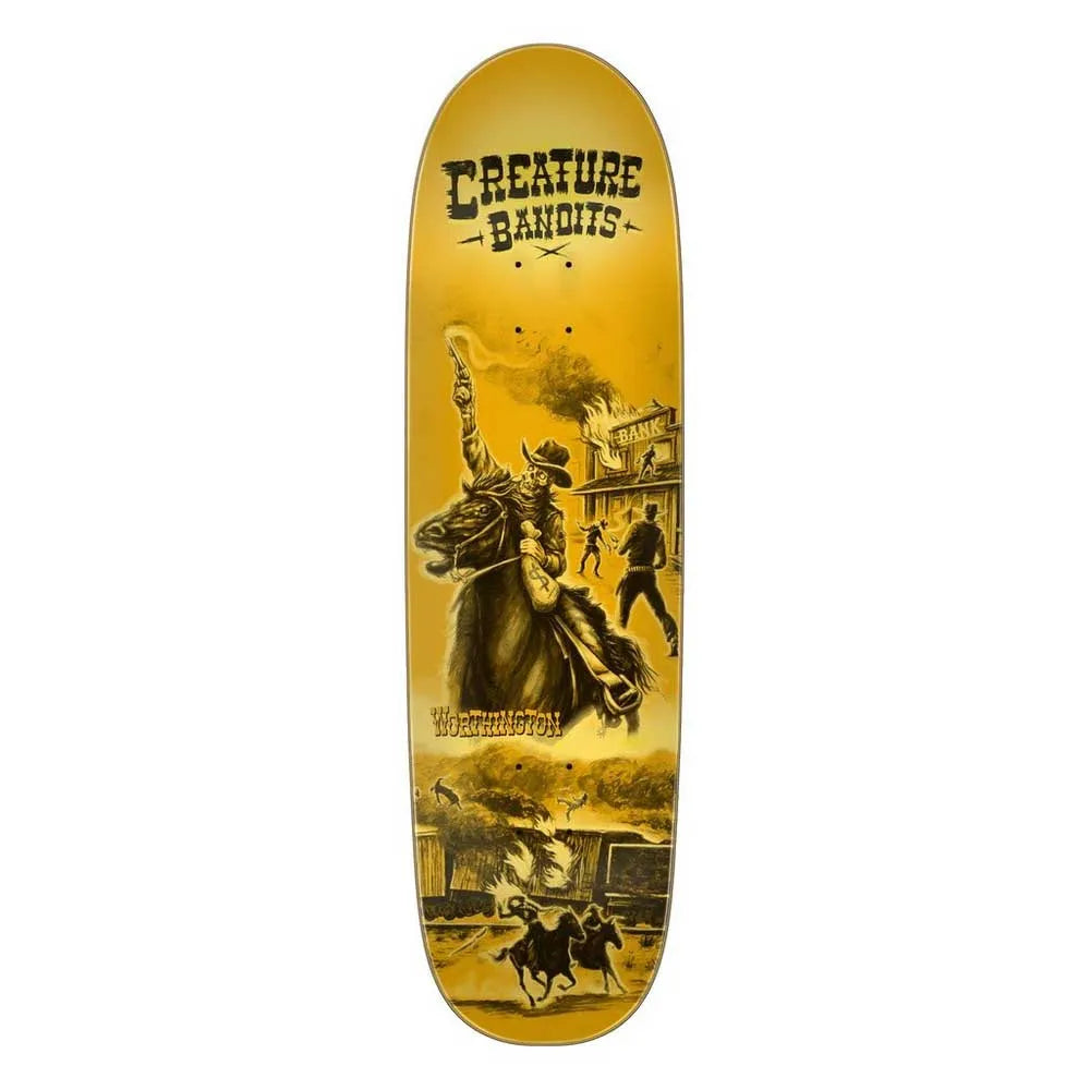 Creature Worthington bandits pro 8.80 x 31.95 skateboard deck