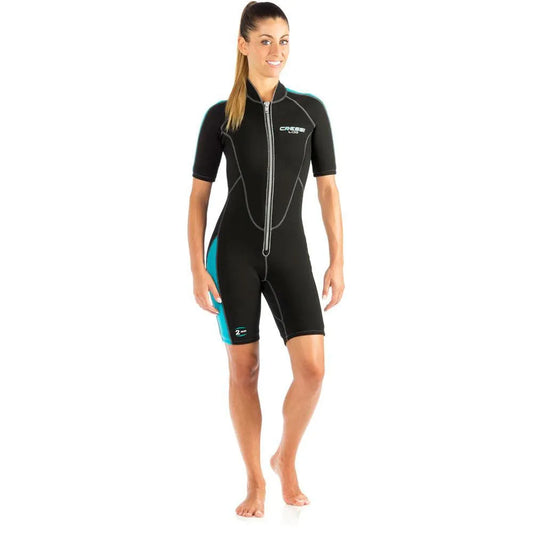 Cressi Lido 2 mm woman short sleeve shorty