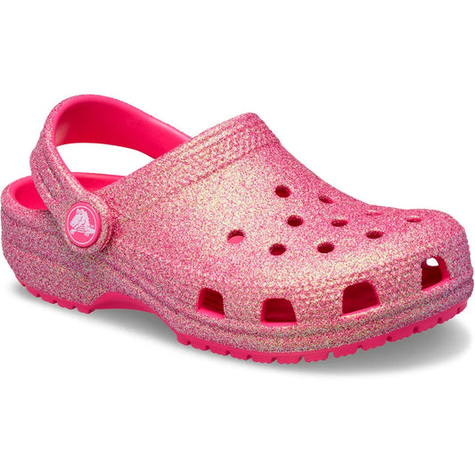 Crocs Classic Iridescent Glitter clogs