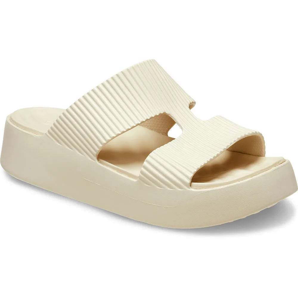 Crocs Getaway Groove Platform Hstrap slides