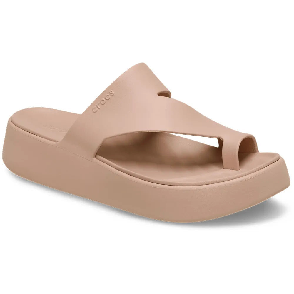 Crocs Getaway Platform Toe Loop slides