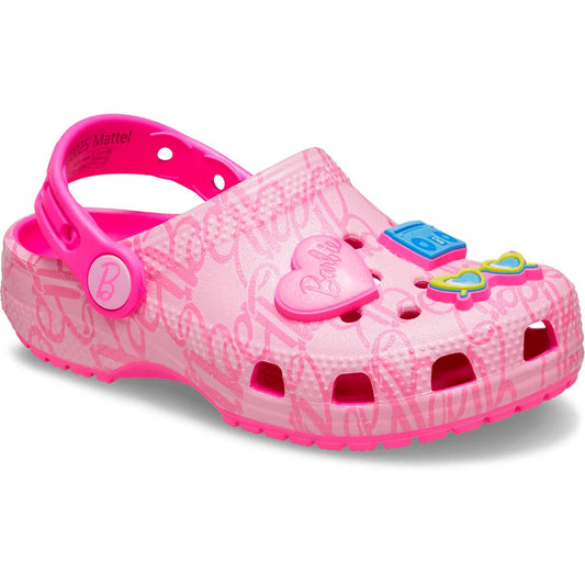 Crocs Mattel Pink Barbie Classic T clogs