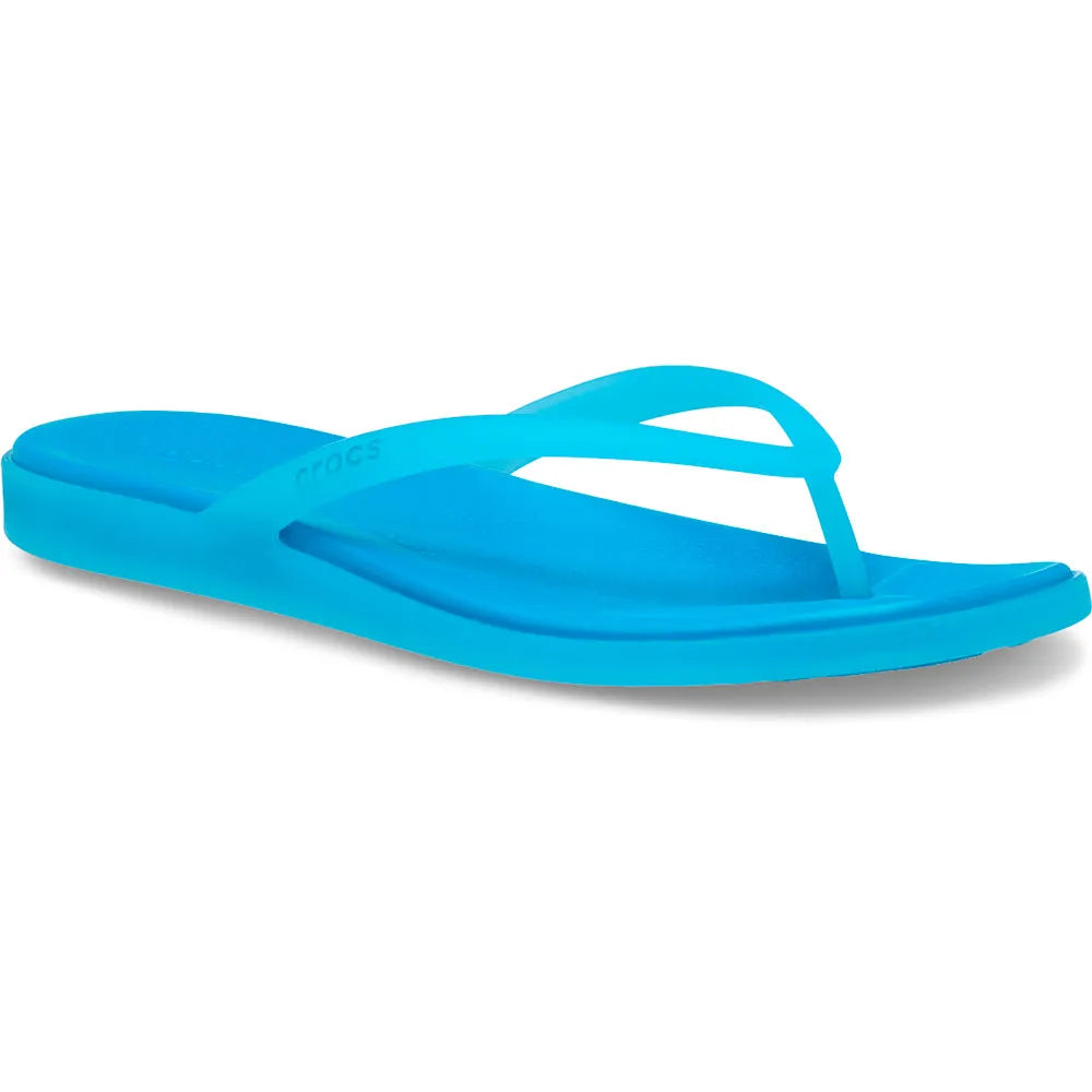 Crocs Miami Frosted flip flops