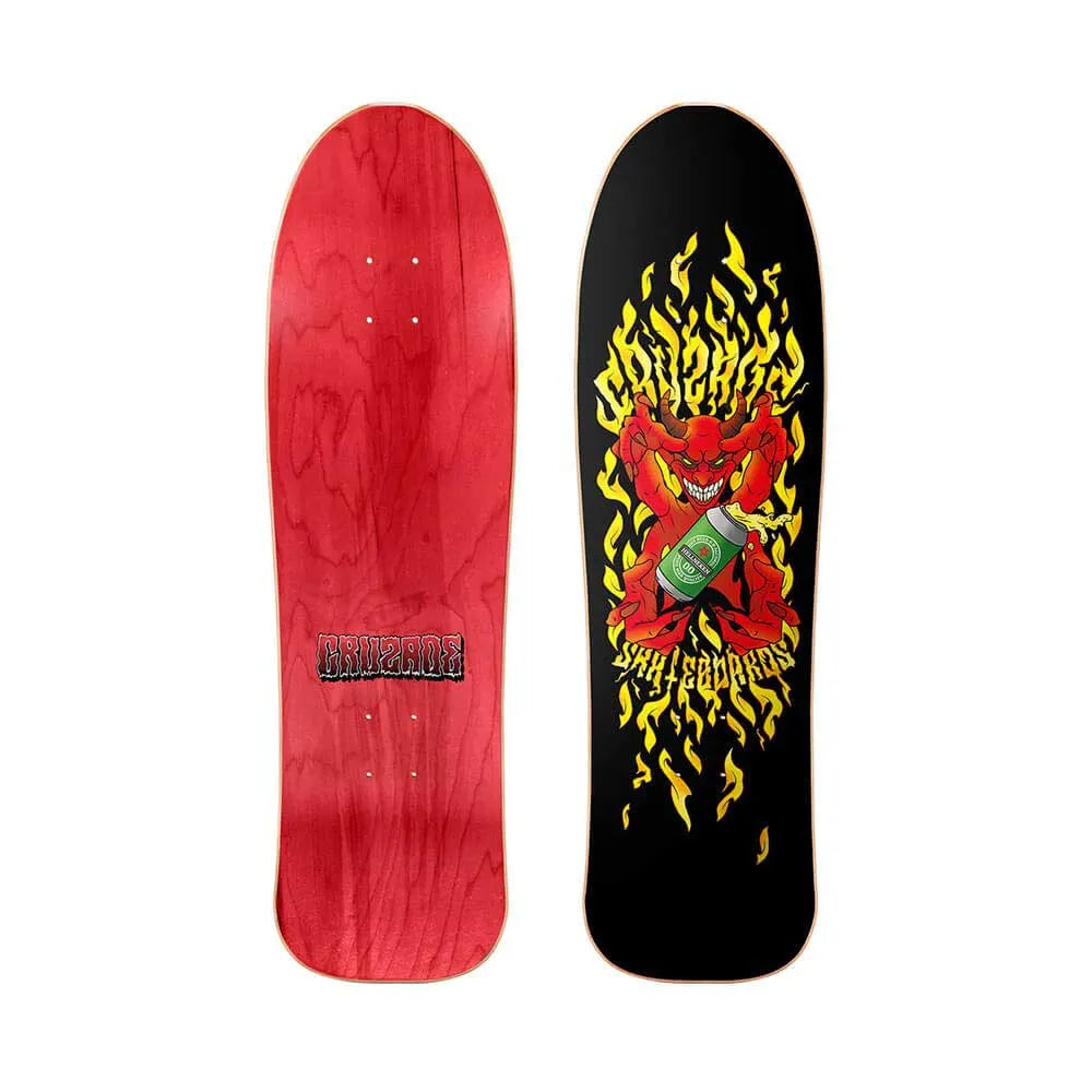 Cruzade Hellneken 9.0´´x31.0´´ shaped skateboard deck