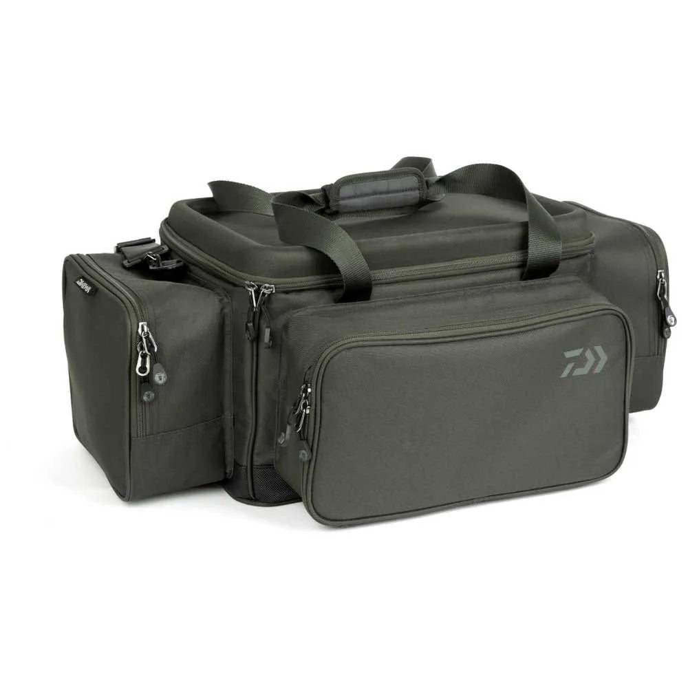 Daiwa Infinity System Carry All 53L tackle stack