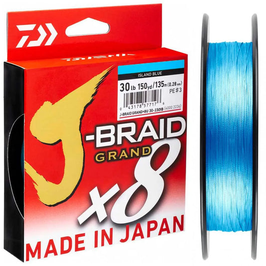 Daiwa J-Braid Grand X8 braided line 270 m