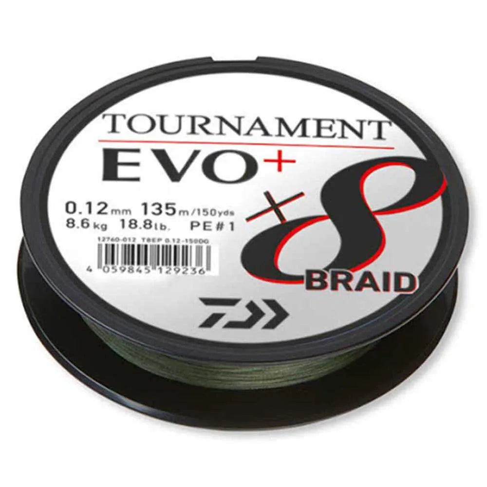 Daiwa Tournament Evo Plus braided line 135 m