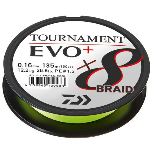 Daiwa Tournament Evo Plus braided line 135 m