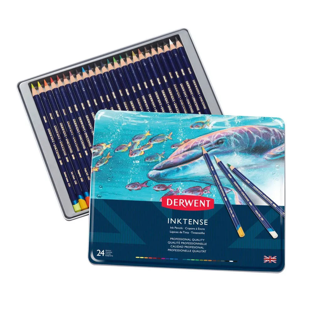 Derwent Metallic Box Inktense Pencil 24 units