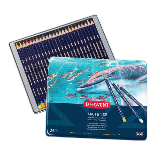 Derwent Metallic Box Inktense Pencil 24 units