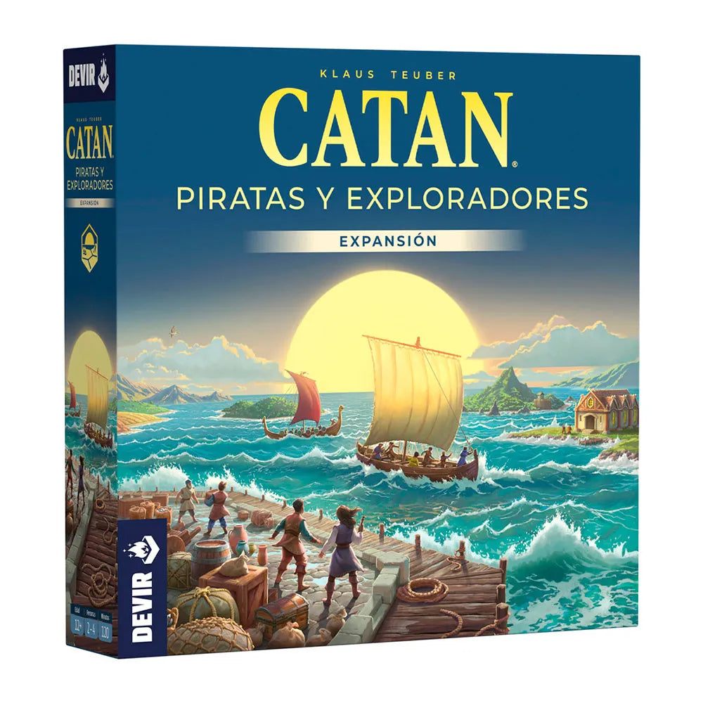 Devir Catan Piratas Y Exploradores board game spanish
