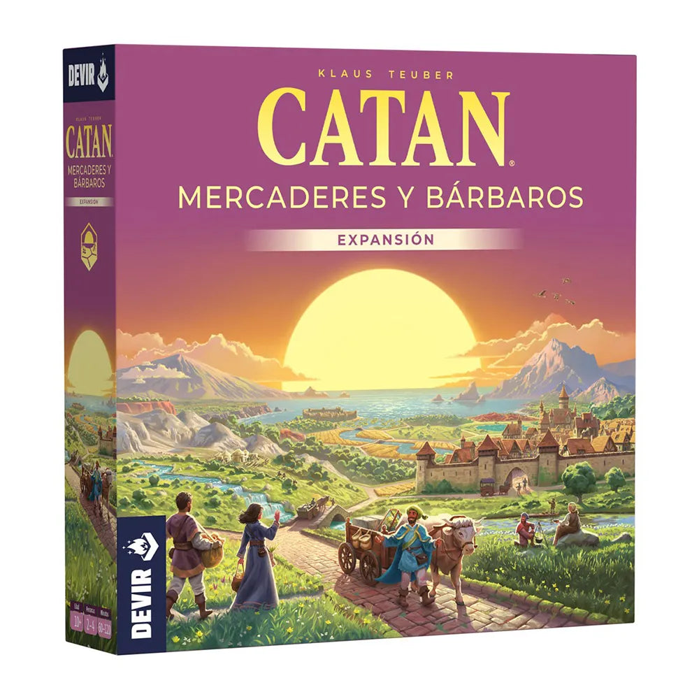 Devir Mercaderes Y Barbaros De Catan board game