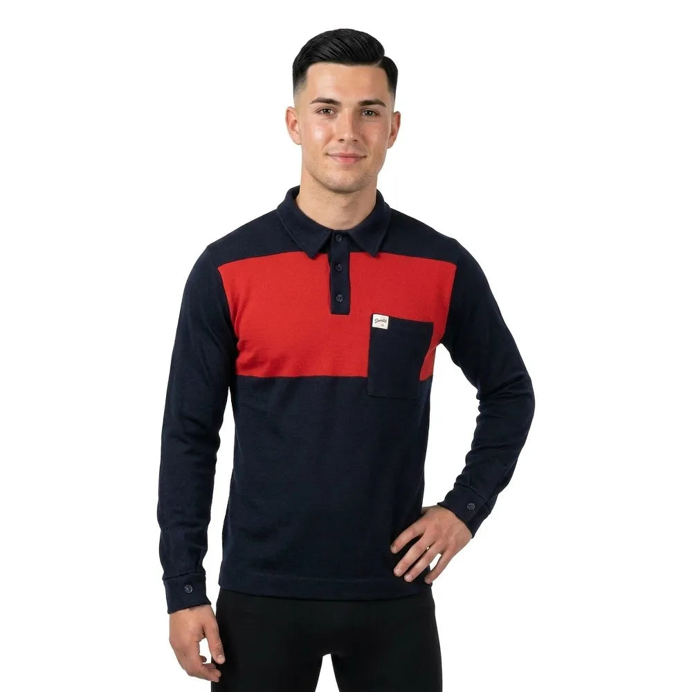 DEVOLD OF NORWAY Archive Ferry long sleeve polo
