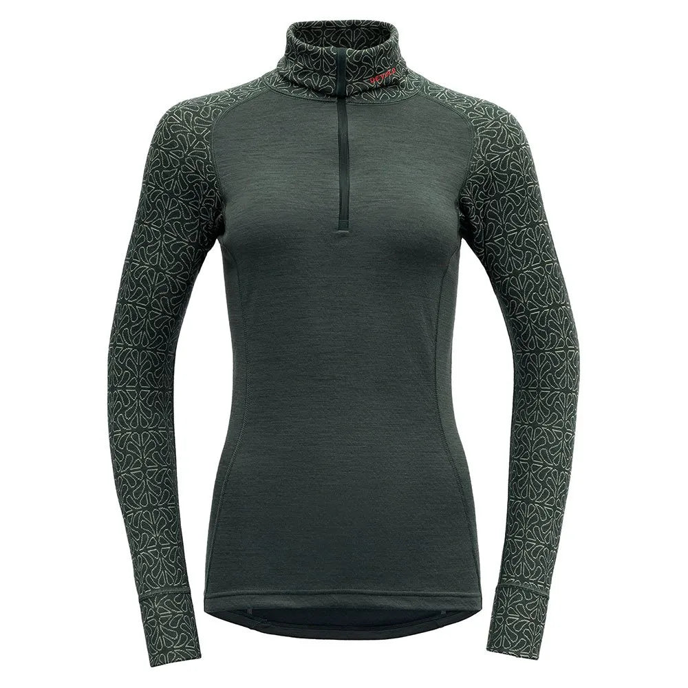 DEVOLD OF NORWAY Duo Active Merino 205 half zip long sleeve T-shirt