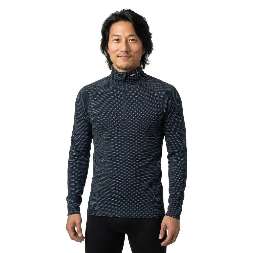 DEVOLD OF NORWAY Duo Active Merino 205 half zip long sleeve T-shirt