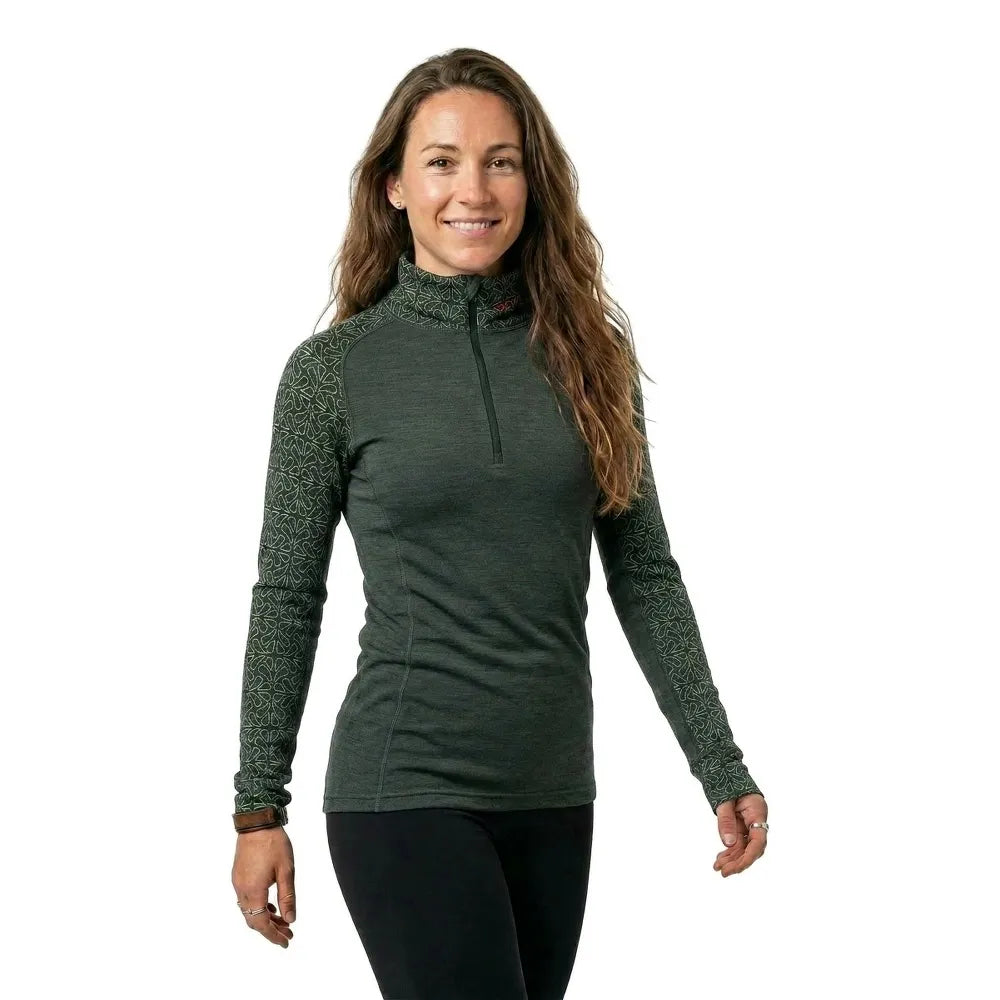 DEVOLD OF NORWAY Duo Active Merino 205 half zip long sleeve T-shirt