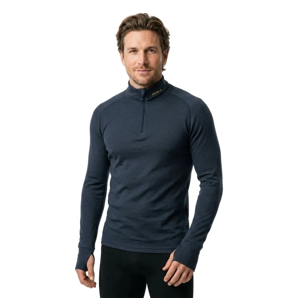 DEVOLD OF NORWAY Expedition Merino 235 half zip long sleeve T-shirt